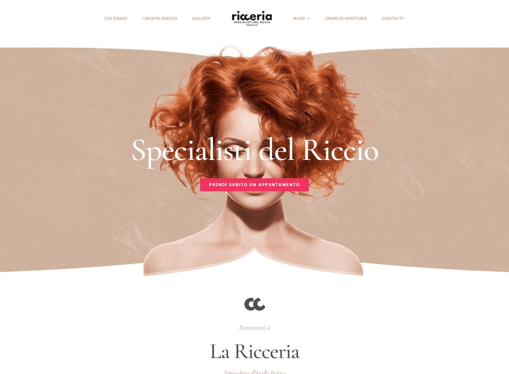 La Ricceria | Specialisti del riccio | Parrucchieri Padova