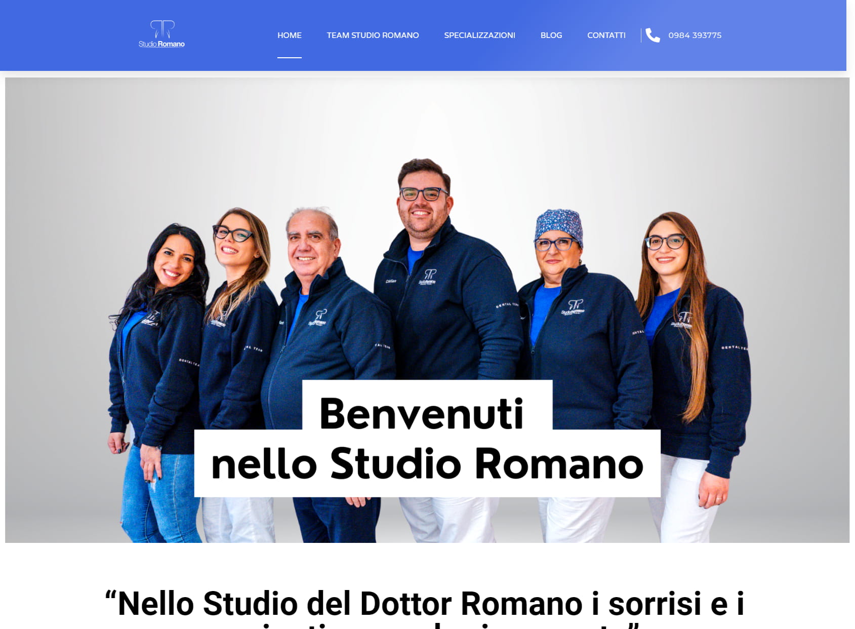 Dentista Rende - Studio Dentistico Romano