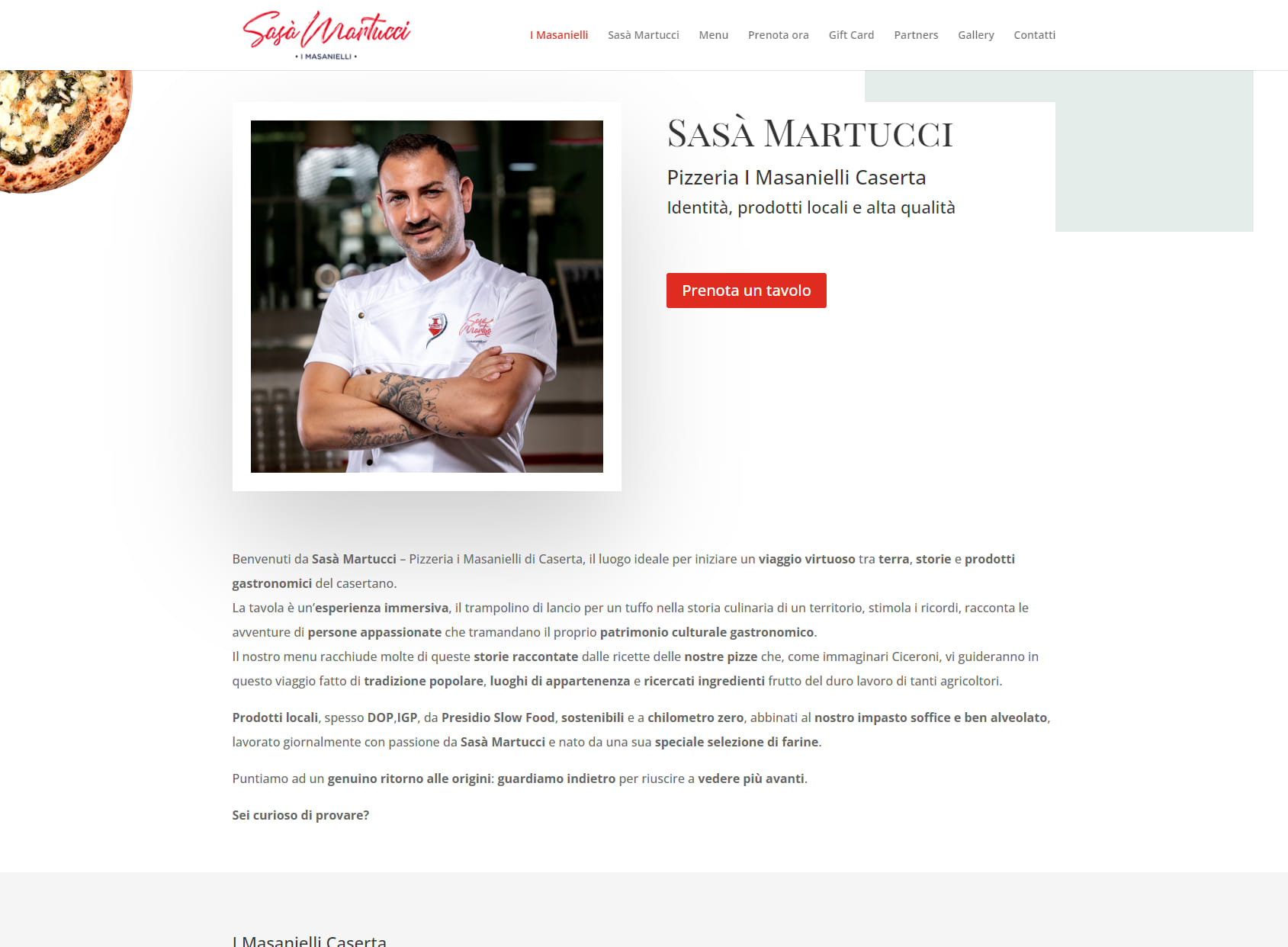Sasà Martucci - Pizzeria I Masanielli