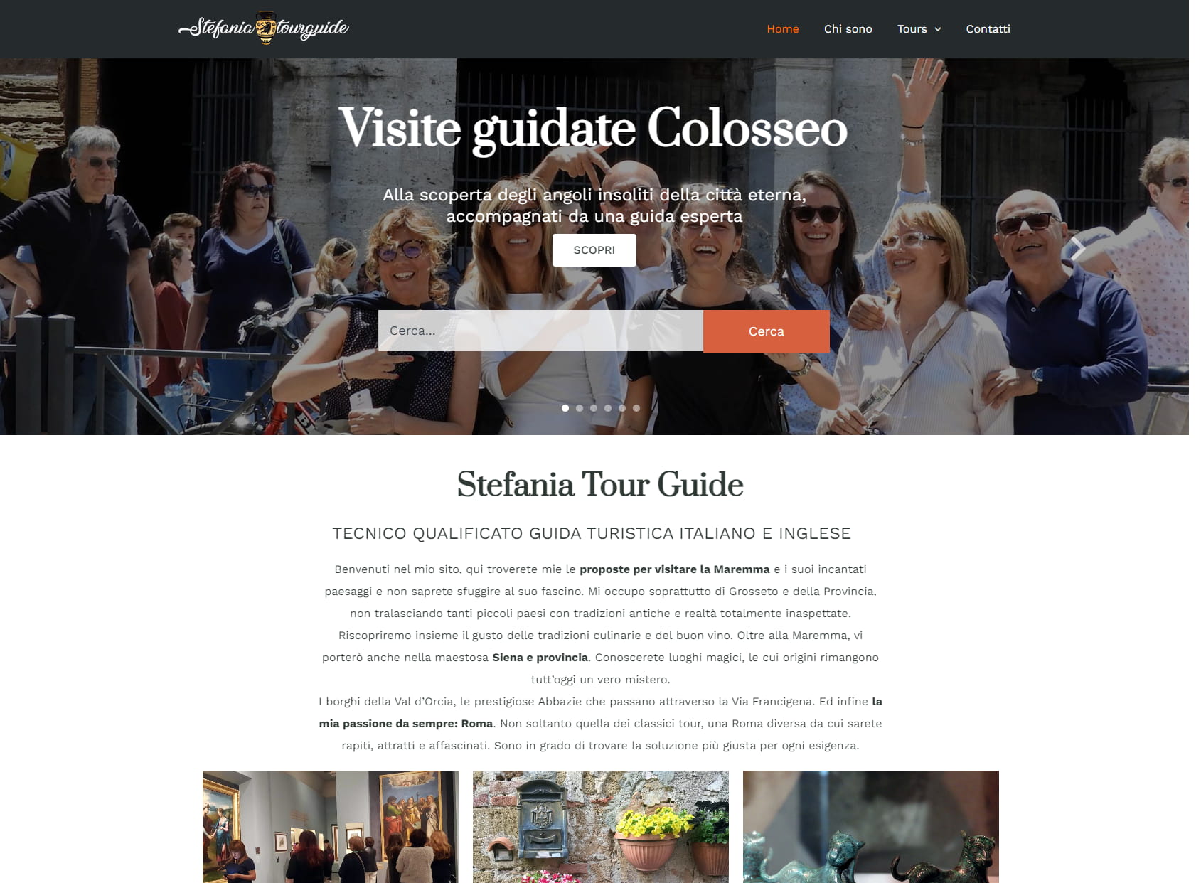 Stefania Tour Guide | Guida turistica ufficiale