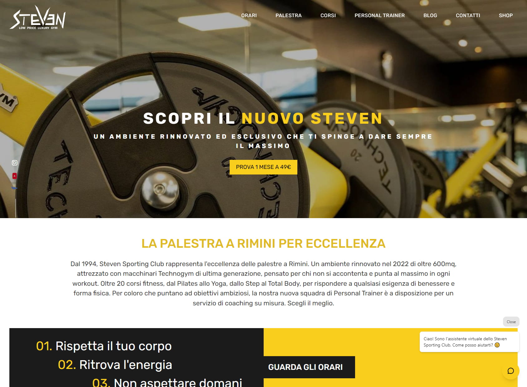 Steven Sporting Club - Palestra Rimini