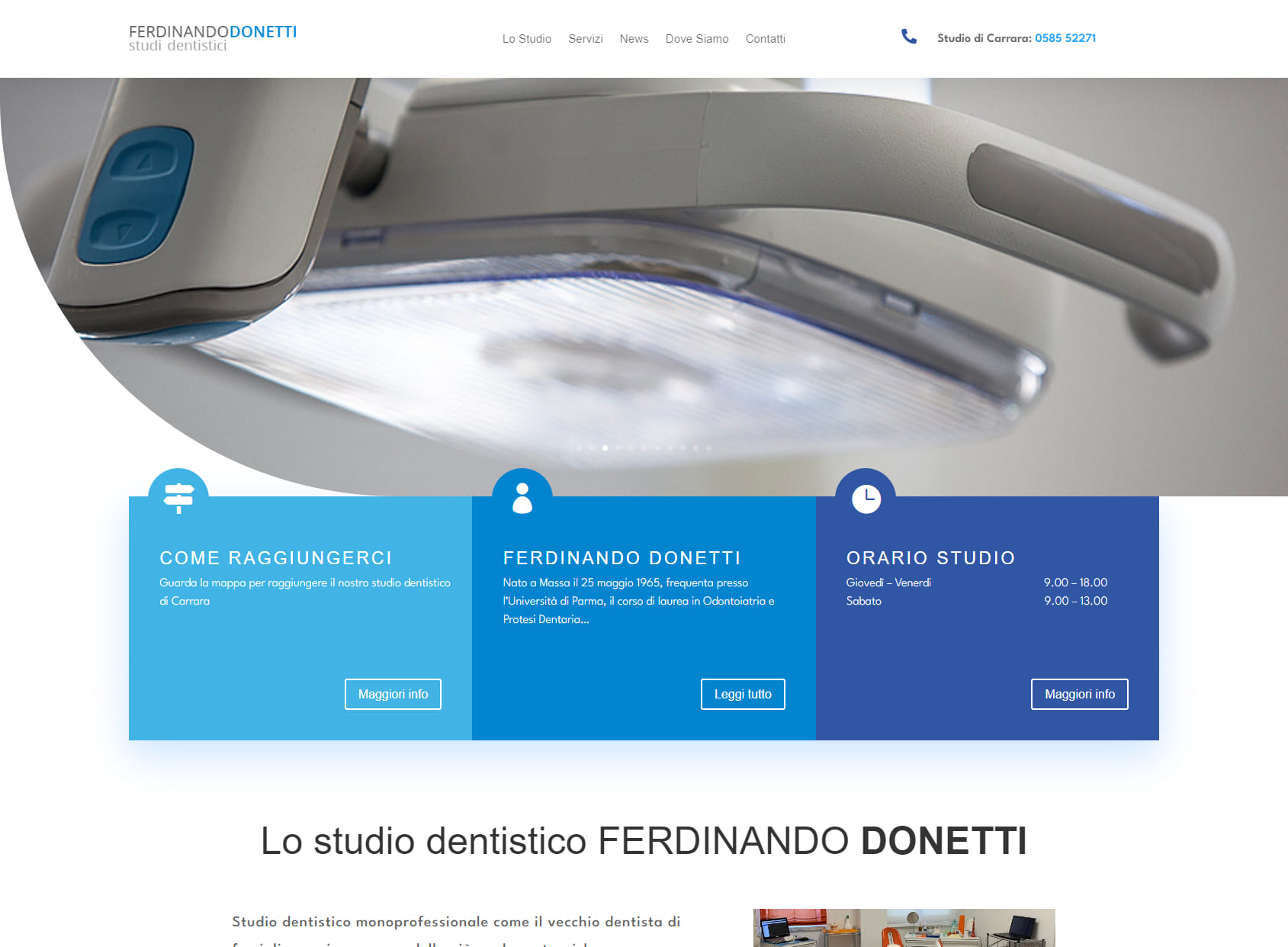 Studio dentistico dott. Ferdinando Donetti