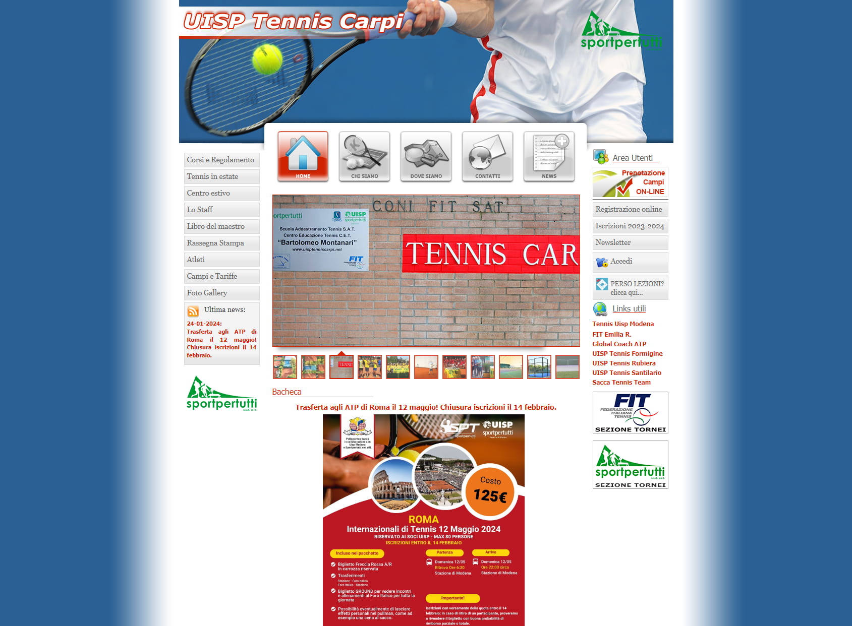 Centro Uisp Tennis Carpi