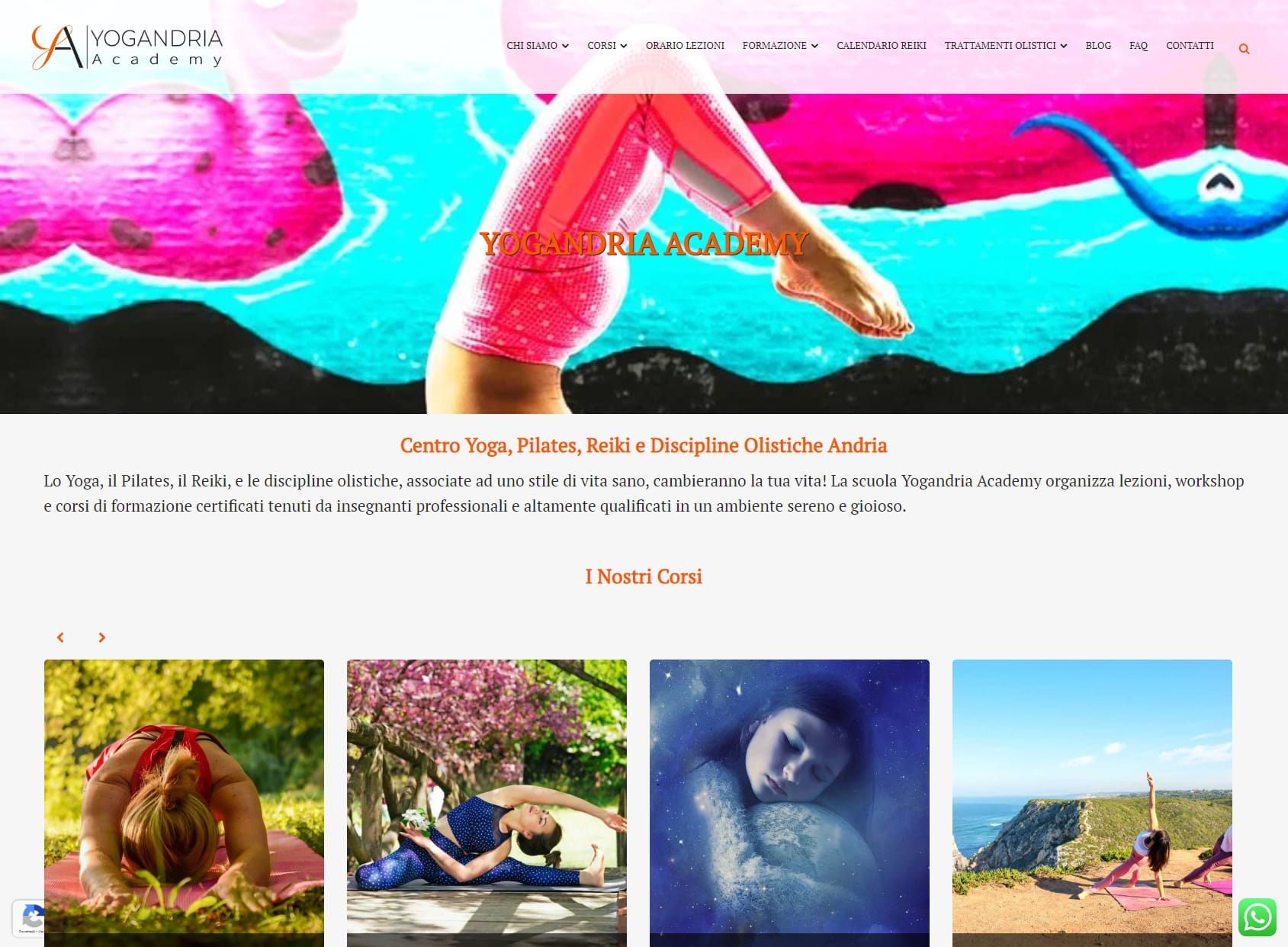 Yogandria Academy - Centro Yoga, Pilates e Reiki Andria